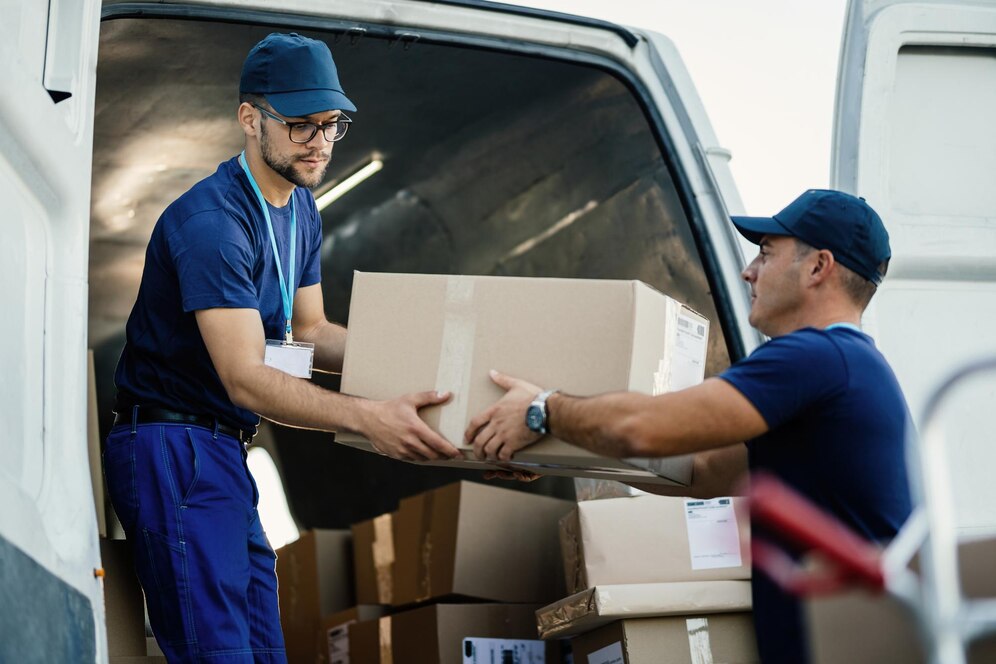 delivery-men-loading-carboard-boxes-van-while-getting-ready-shipment_637285-2289